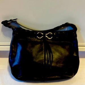 Cole Haan Black Leather Shoulder Bag